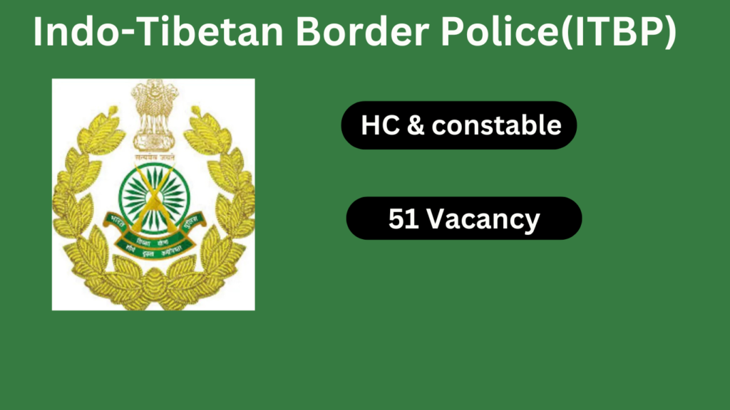 ITBP Recruitment 2024