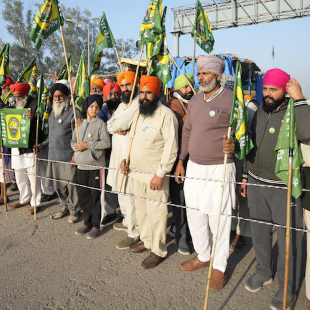 Farmers protest in Haryana