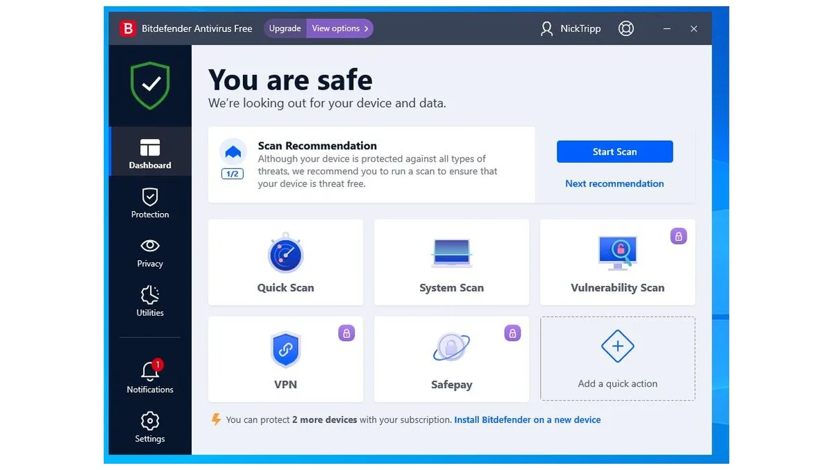 Bitdefender Test Best Antivirus Software